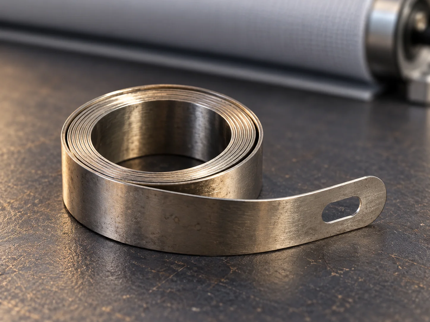 Spring Coil · Flat strip and coil detail