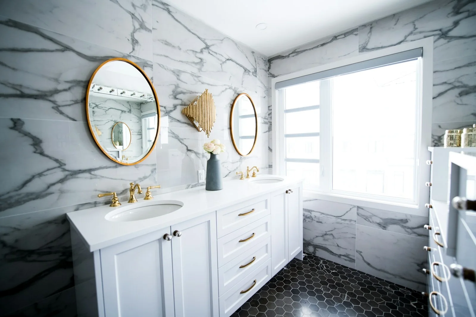 Mirror · Mirrors above two bathroom basins — Christian Mackie, Unsplash License