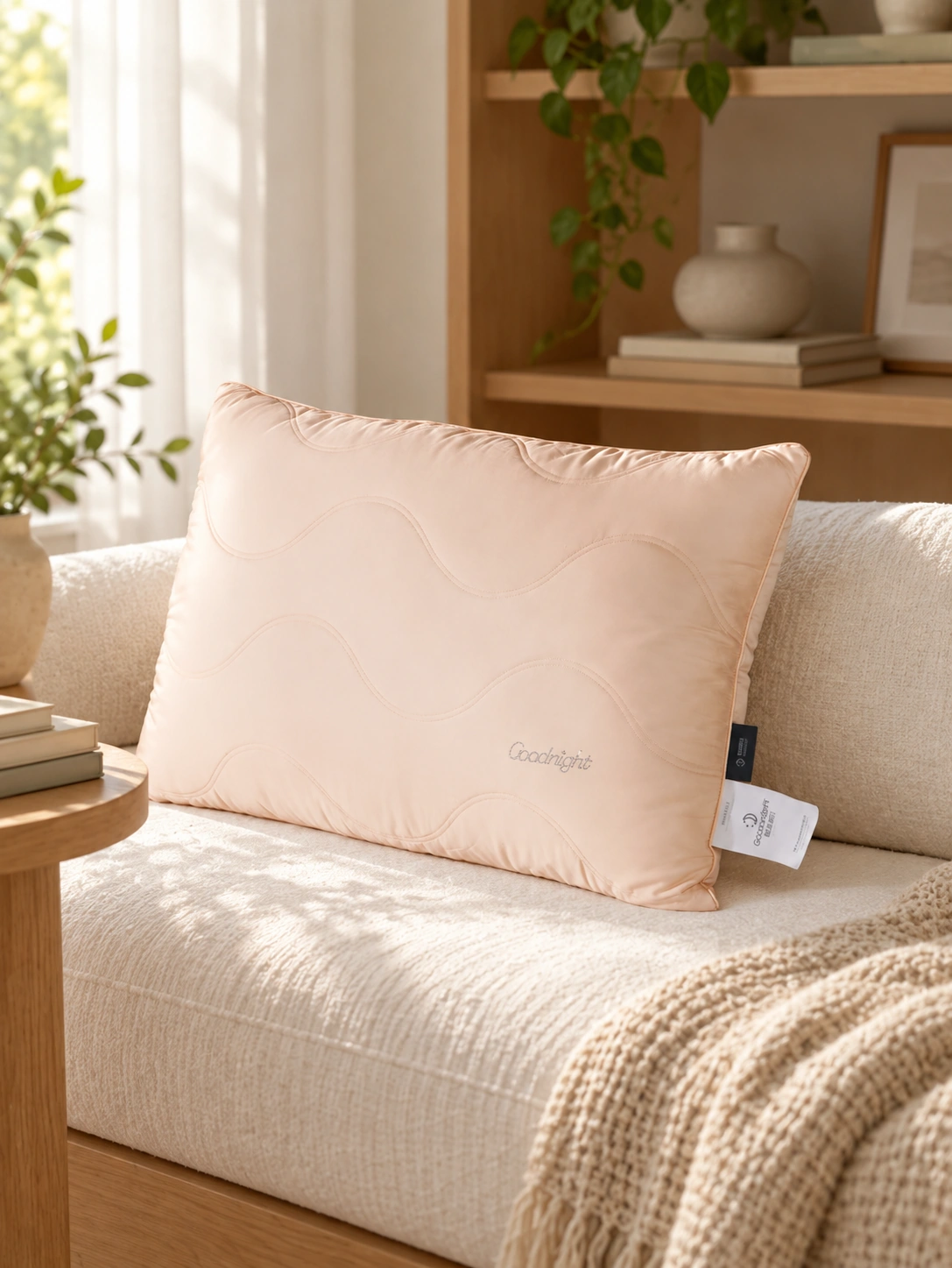 Amino Acid Silk Protein Pillow: Reading nook daybed