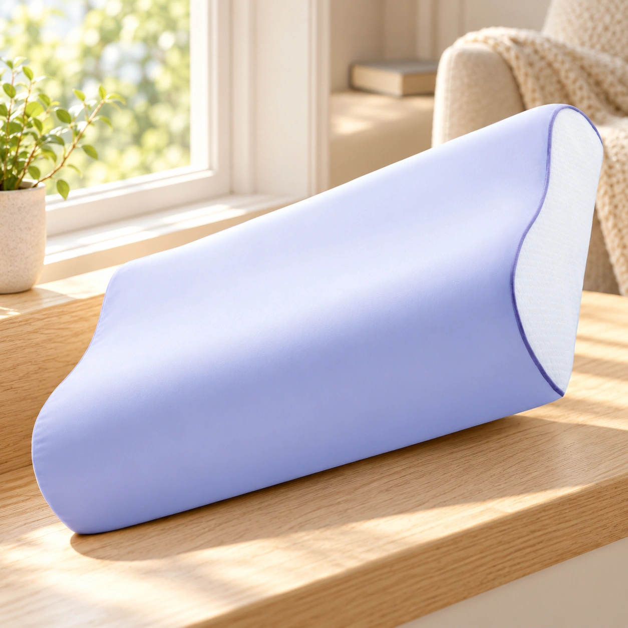 Anshui Adjustable Smart Pillow: Reading nook display