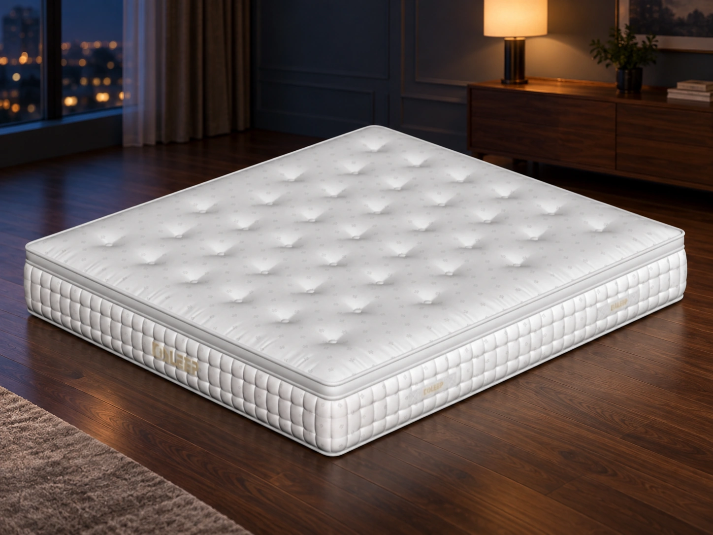 Anshui Air 6F Adaptive Smart Mattress: Scene illustration | Night bedroom scene