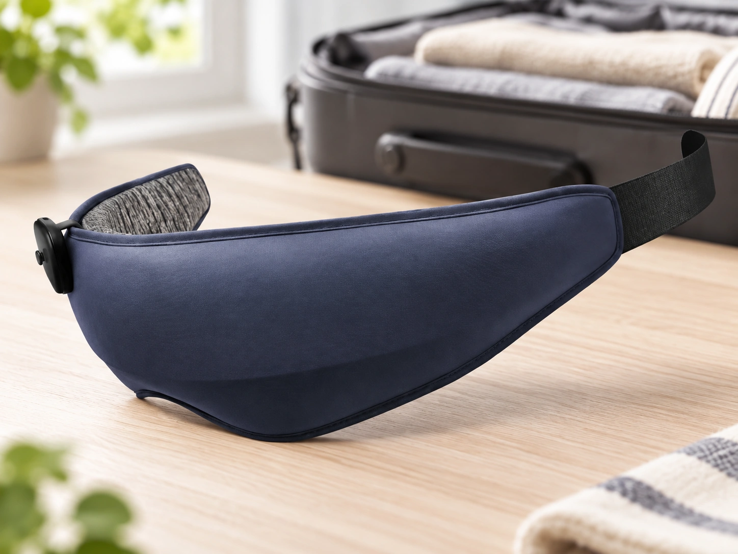 Anshui Meditation Eye Mask: Suitcase preparation