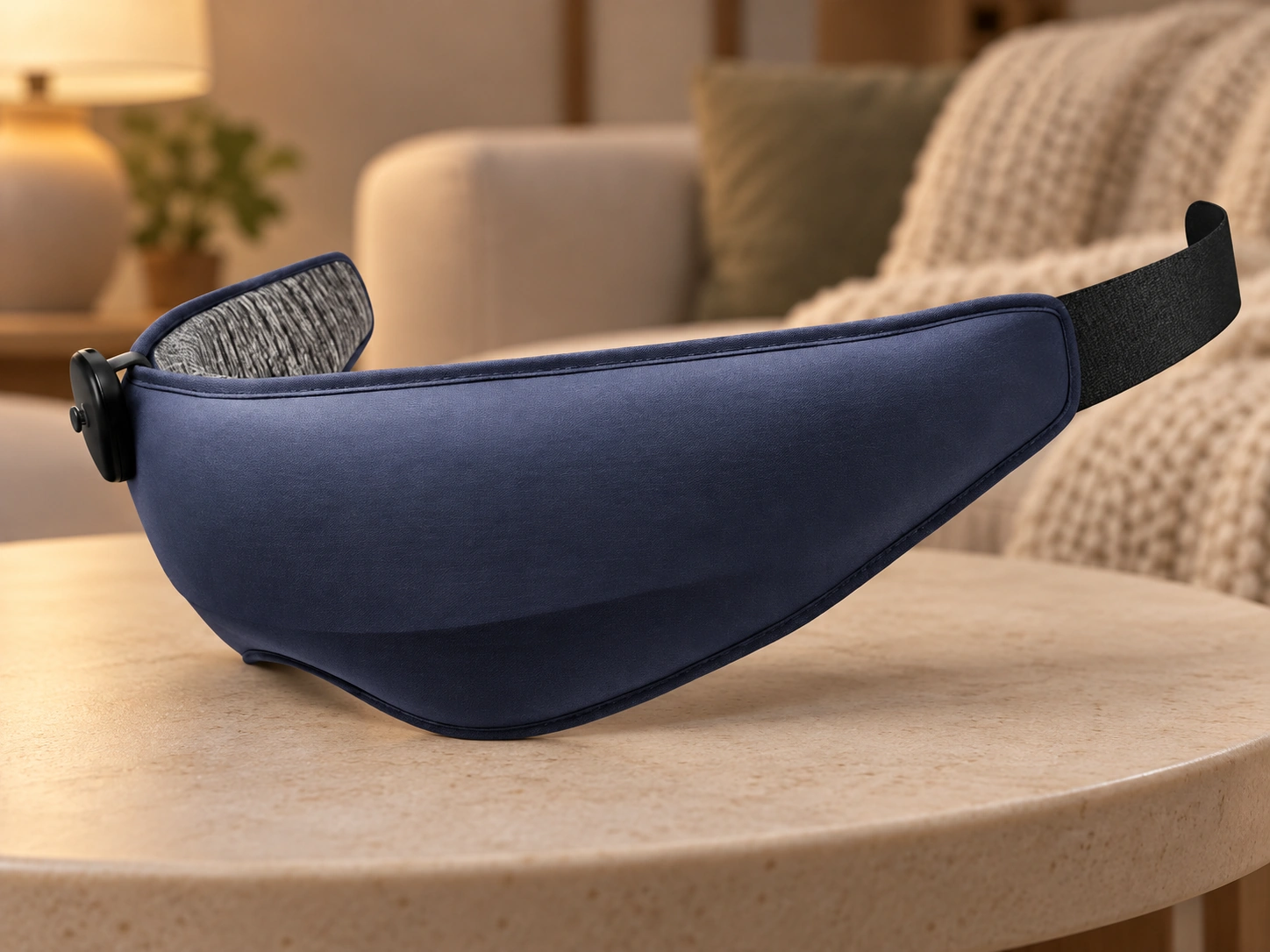 Anshui Meditation Eye Mask: Sofa side table