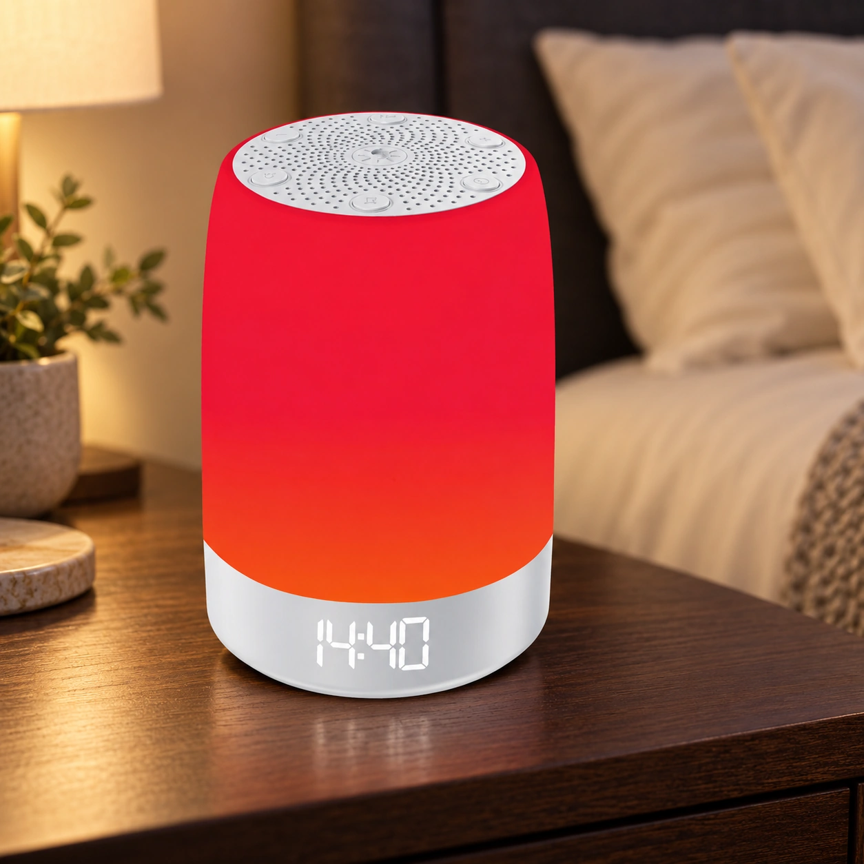 Anshui Red-Light and White-Noise Machine: Scene illustration | Bedroom scene
