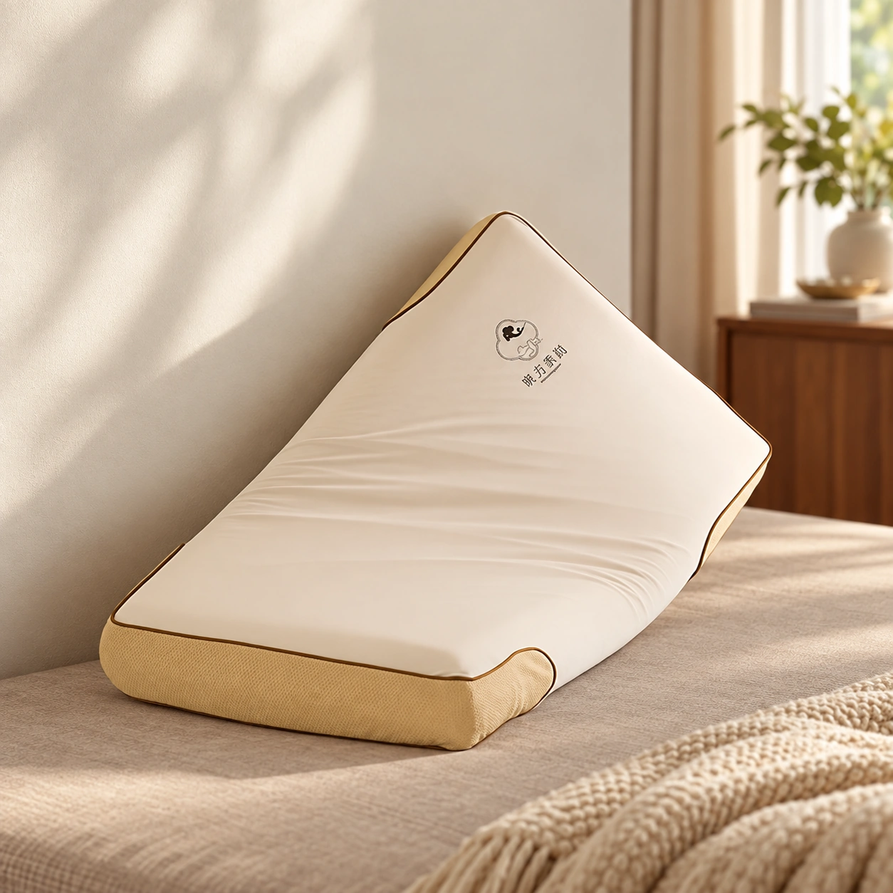 Chenxiang Pillow: Guestroom preparation display