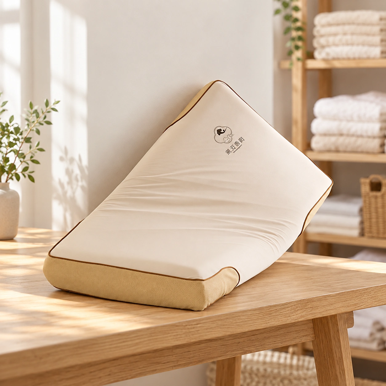 Chenxiang Pillow: Linen room storage display
