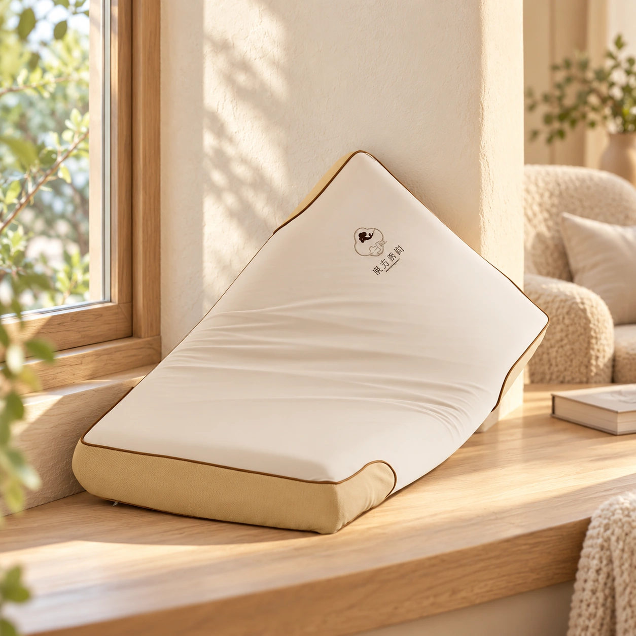 Chenxiang Pillow: Reading nook display