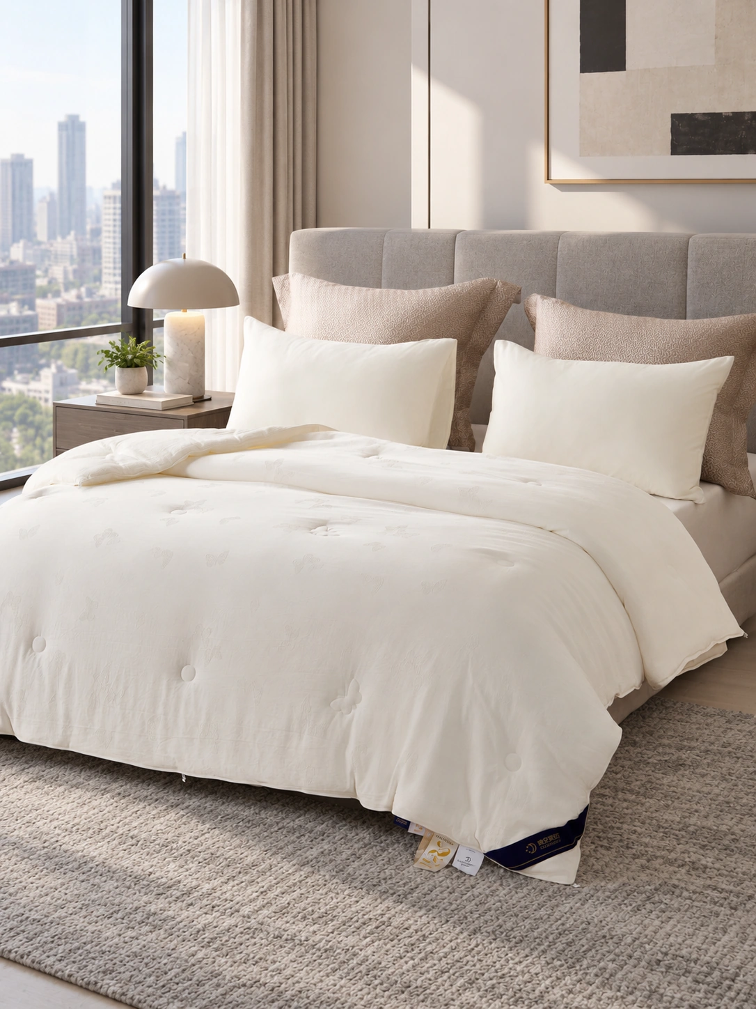 Fuguang Tian Can Spring/Autumn Quilt: City apartment bedroom