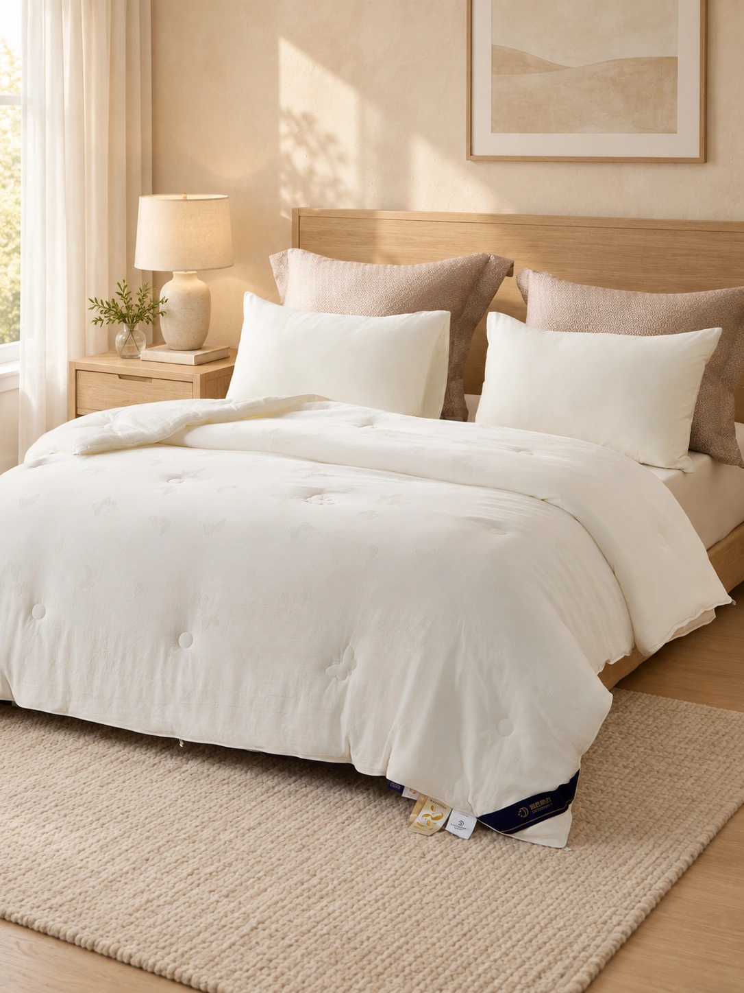 Fuguang Tian Can Spring/Autumn Quilt: Warm plaster guestroom