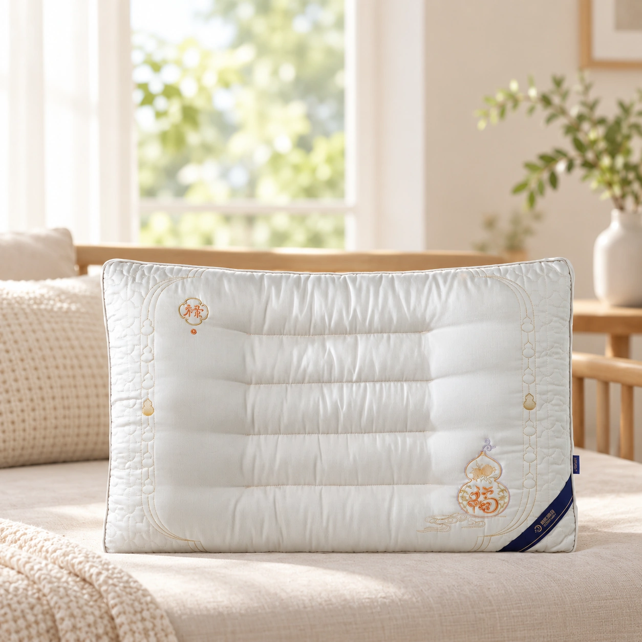 Fulu Pillow: Window-side daybed