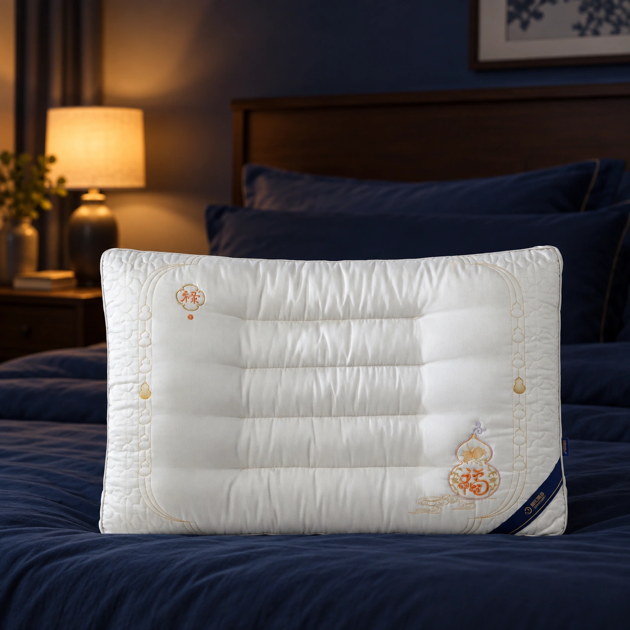 Fulu Pillow: Bedside night scene