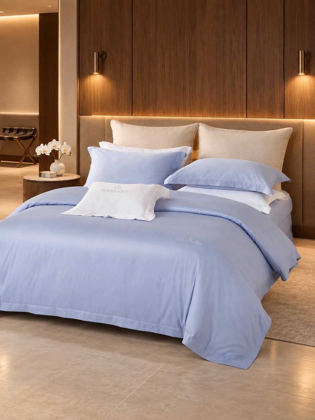 Scene illustration of the Rongyao Shike bedding set