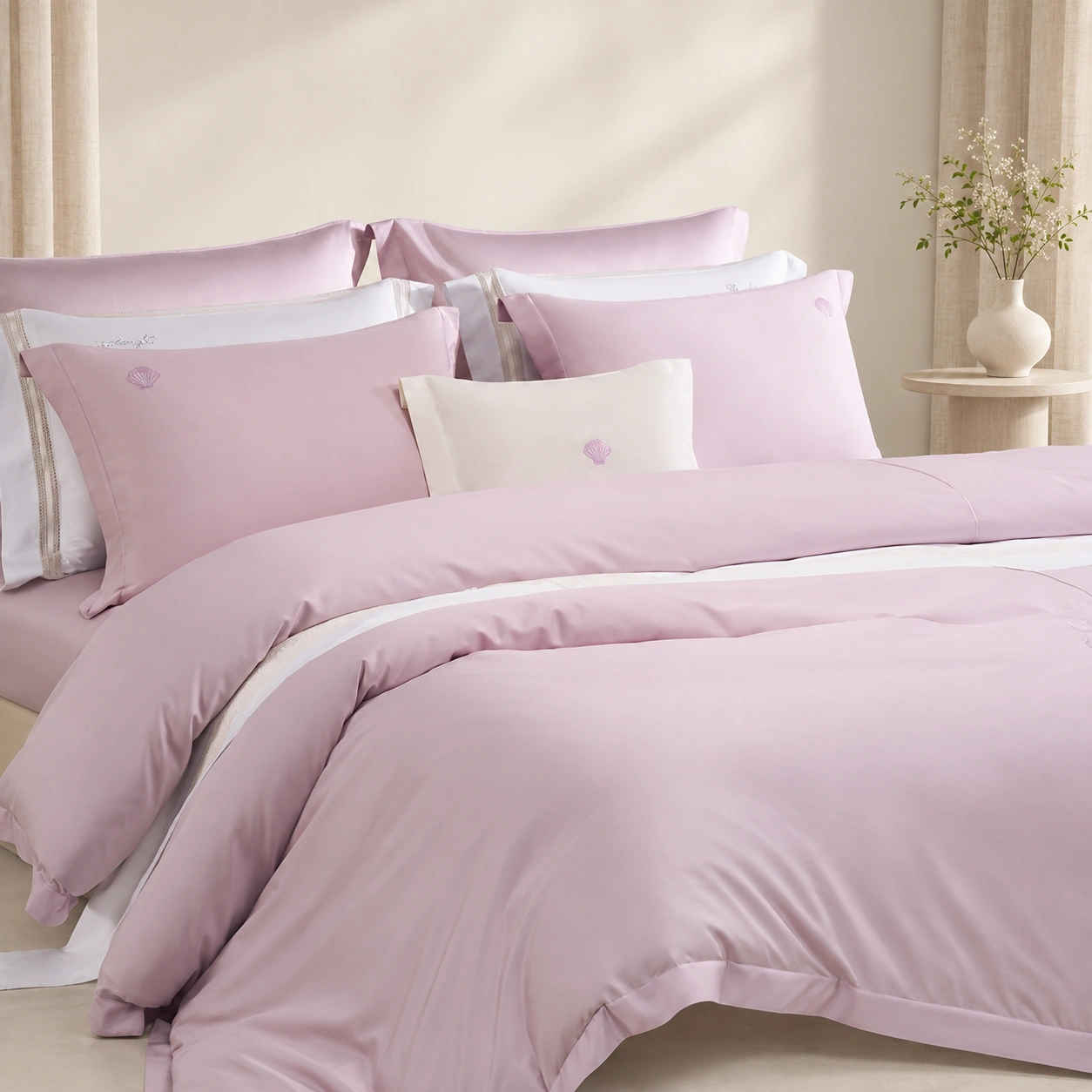 Xingchen Shatan Four-Piece Bedding Set: Linen studio