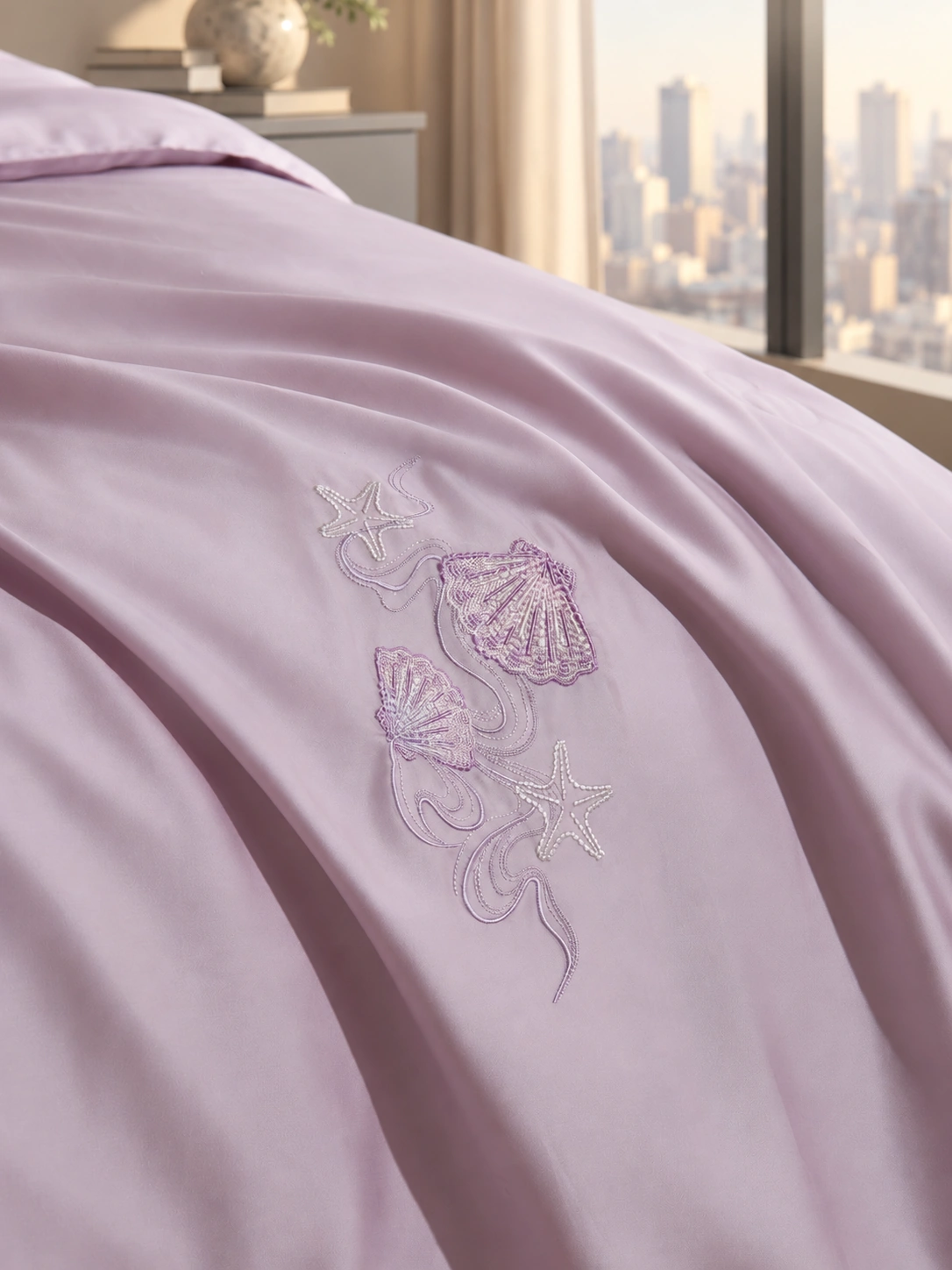 Xingchen Shatan Canbao Summer Quilt: High-rise apartment bedroom