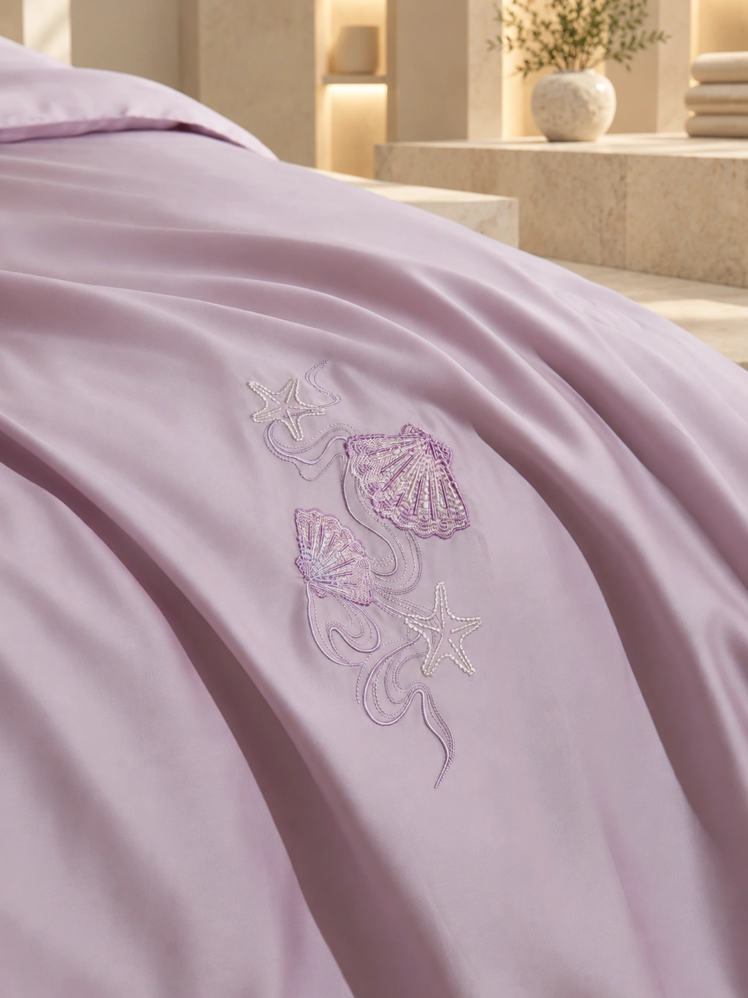 Xingchen Shatan Canbao Summer Quilt: Home textile showroom display