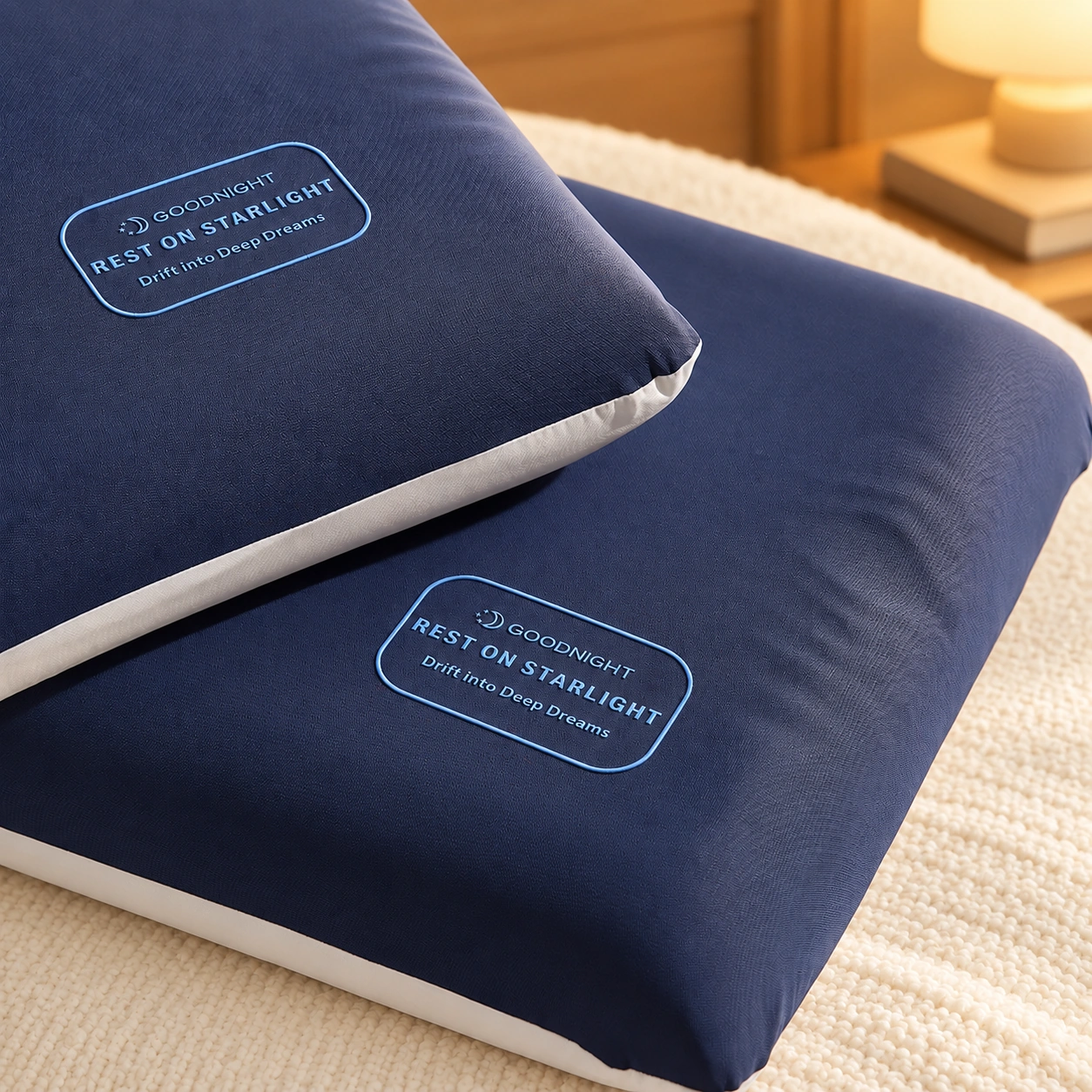 Xingkong Washable Silicone Pillow: Reading bedroom bench