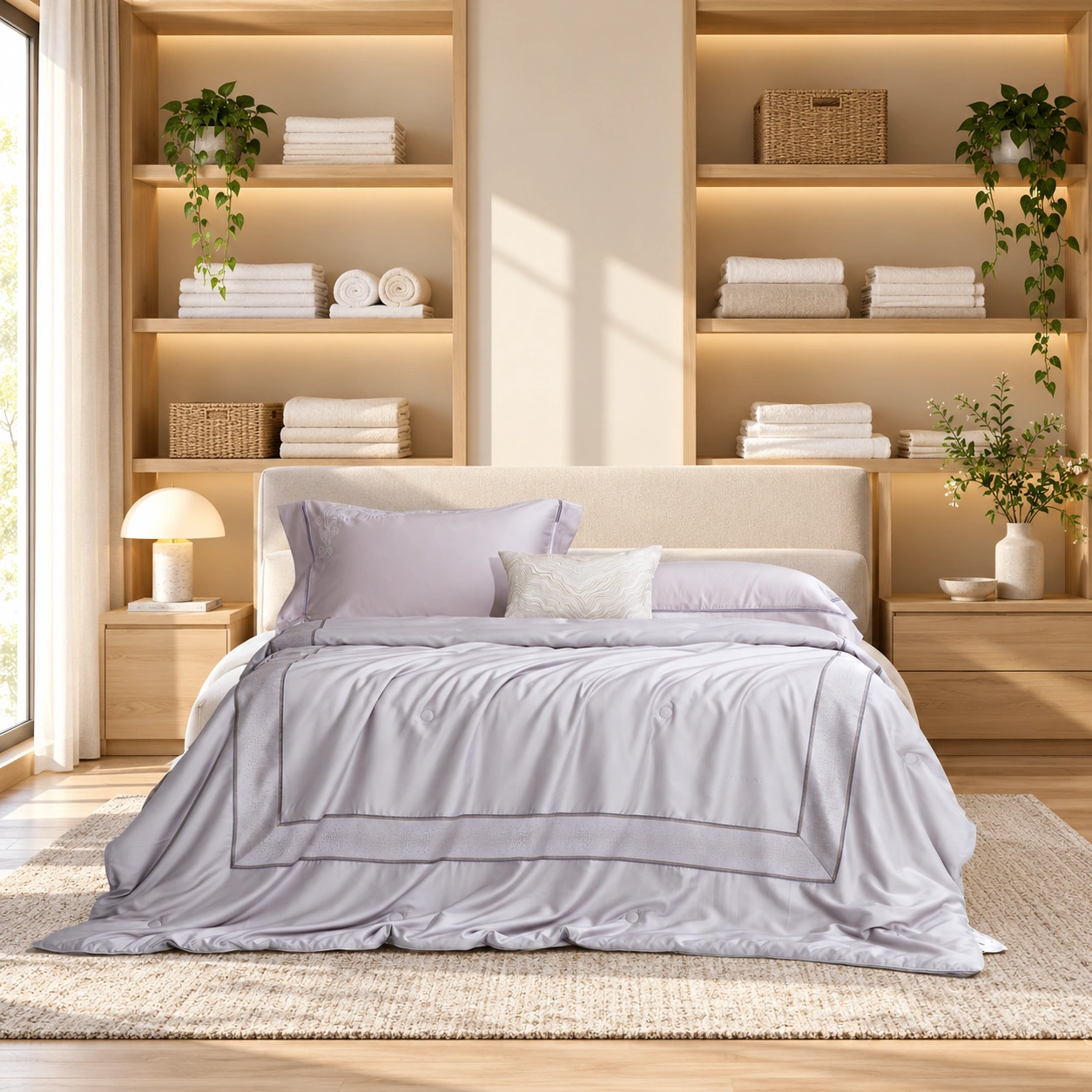 Yunrou No. 1 Mulberry Silk Quilt: Home linen room · Scene illustration