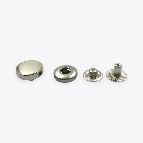 12.5 mm Round Metal Snap Fasteners with 486 Bases