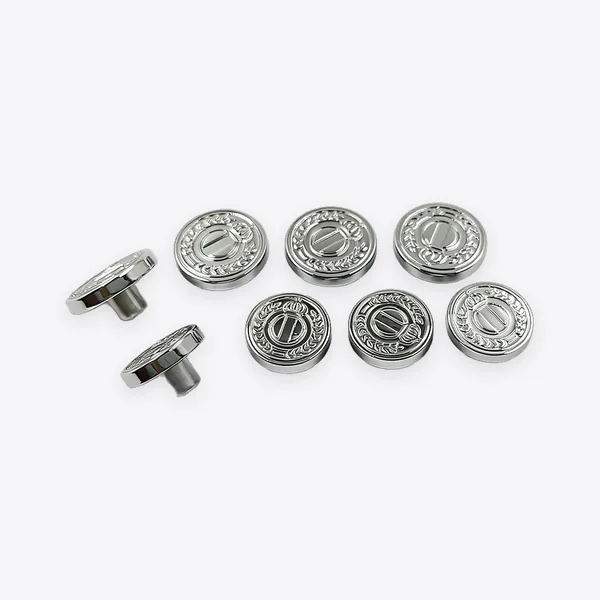 Metal Swivel-shank Jeans Buttons