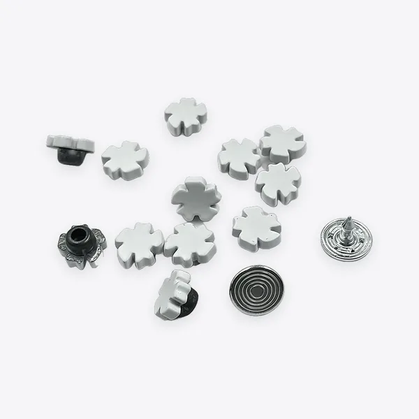 Shaped Alloy Double-cap Rivets