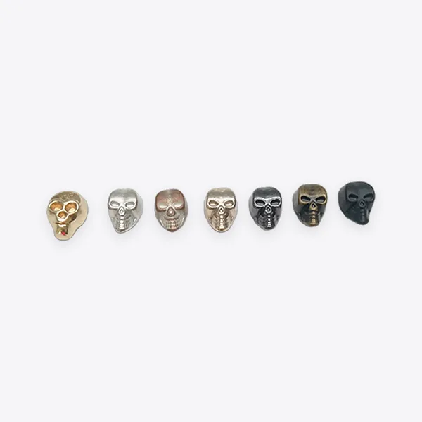 Skull-shaped Alloy Decorative Studs