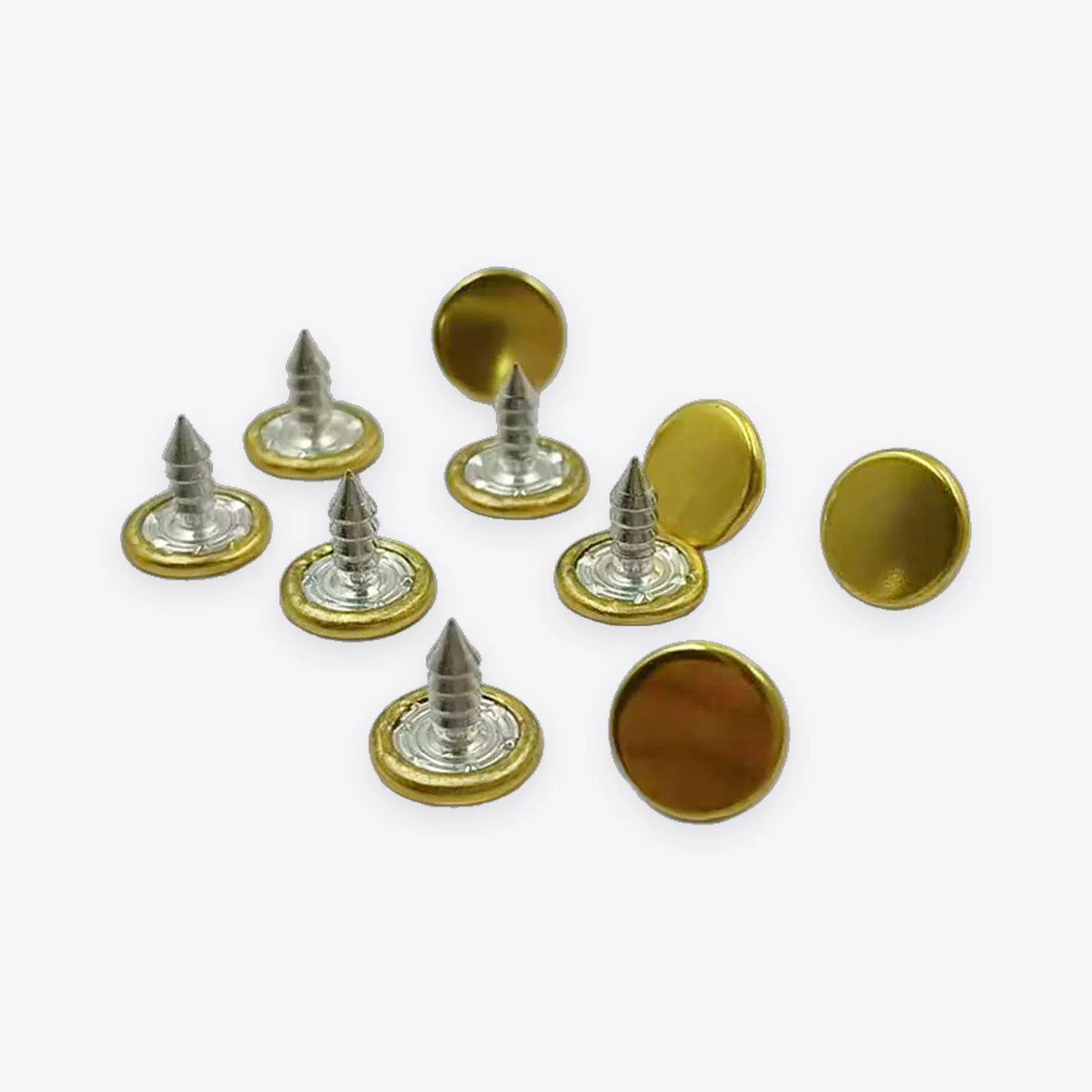 Stainless Steel Capped Studs & Jeans-button Tack Components
