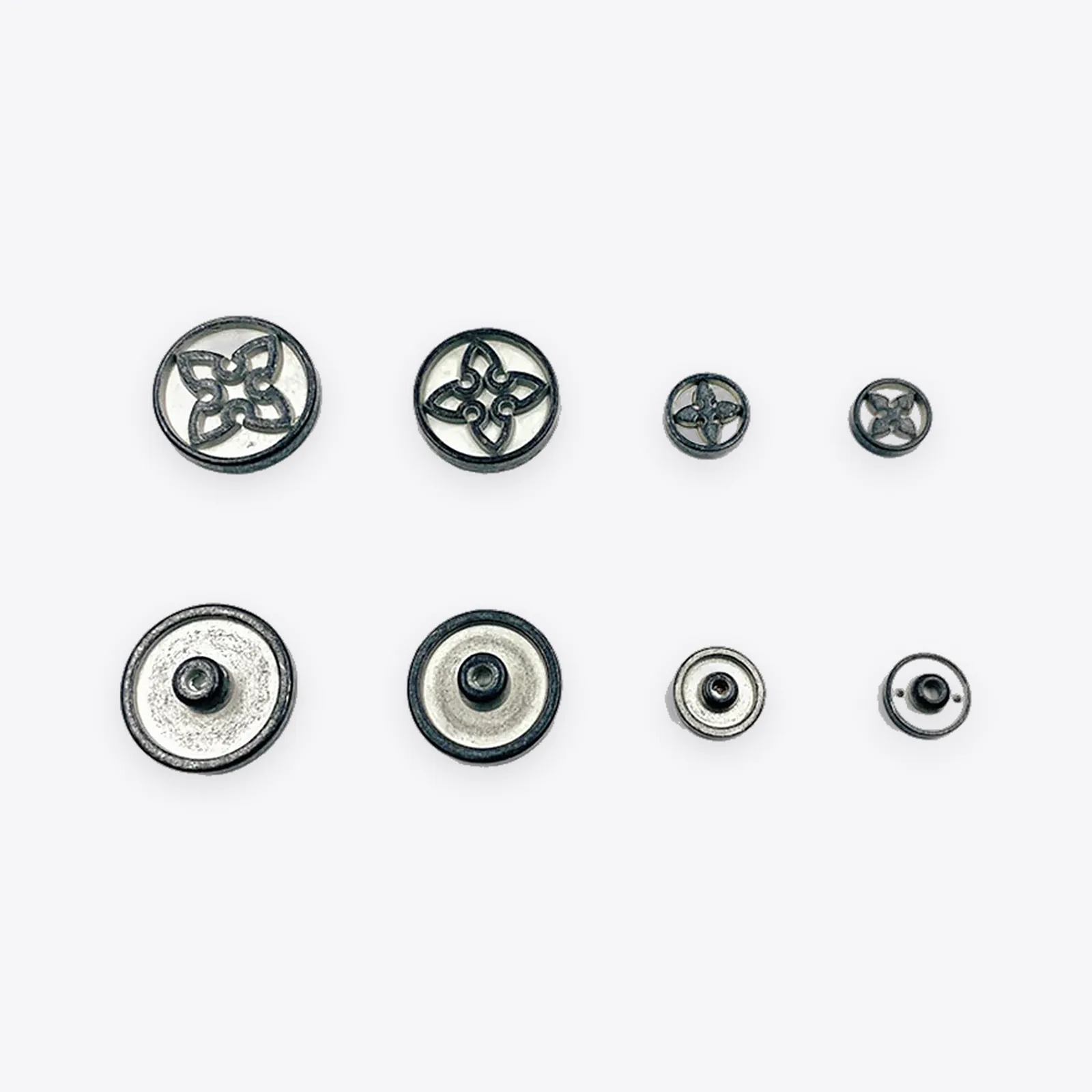 Detachable Zinc Alloy Waist-adjusting Jeans Buttons