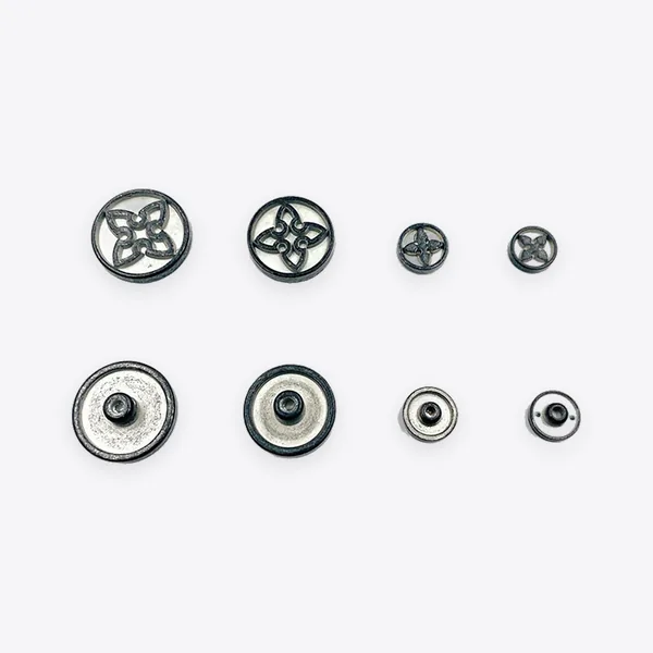 Detachable Zinc Alloy Waist-adjusting Jeans Buttons