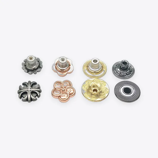 No-hammer Zinc Alloy Jeans Buttons