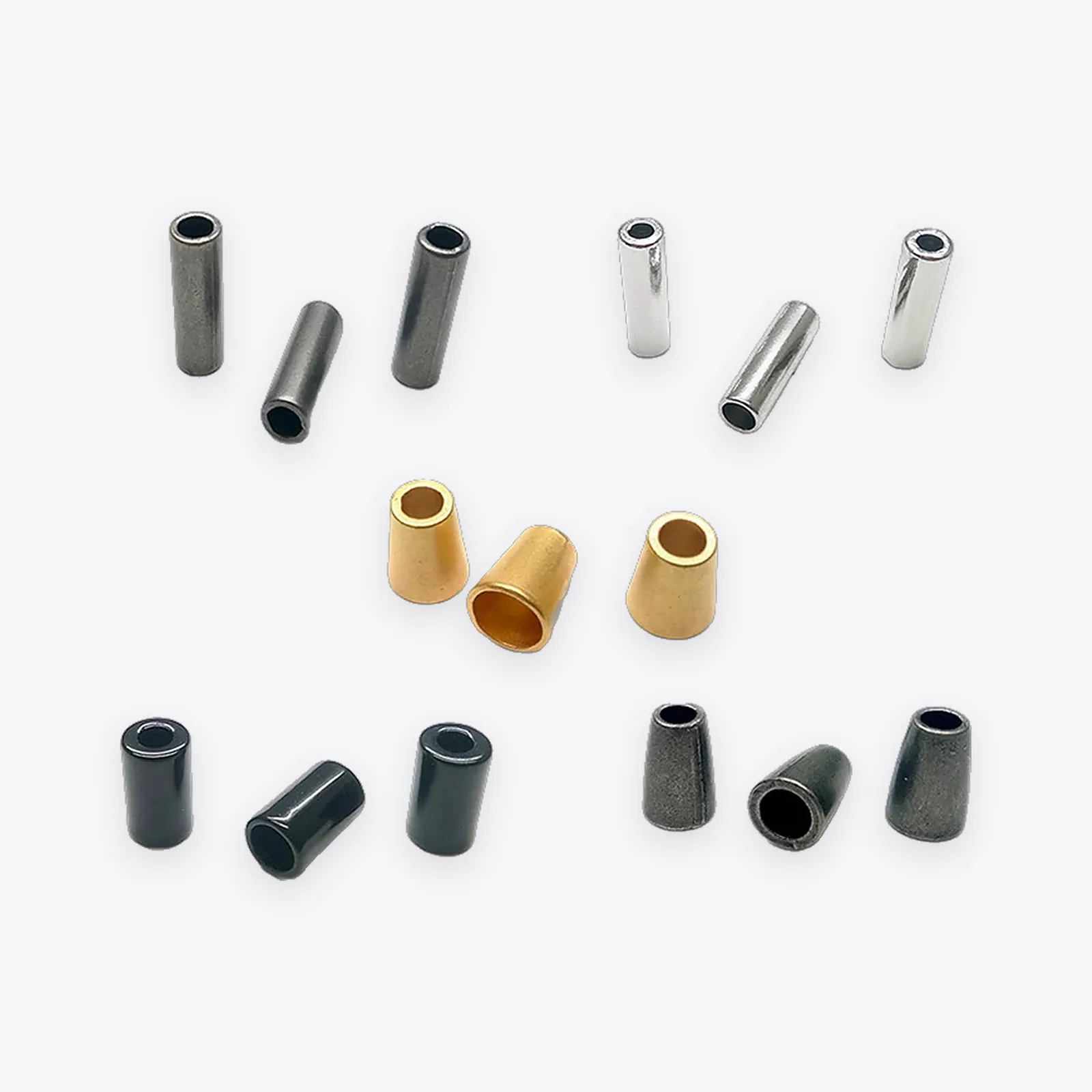 Bell-shaped Zinc Alloy Cord Hardware