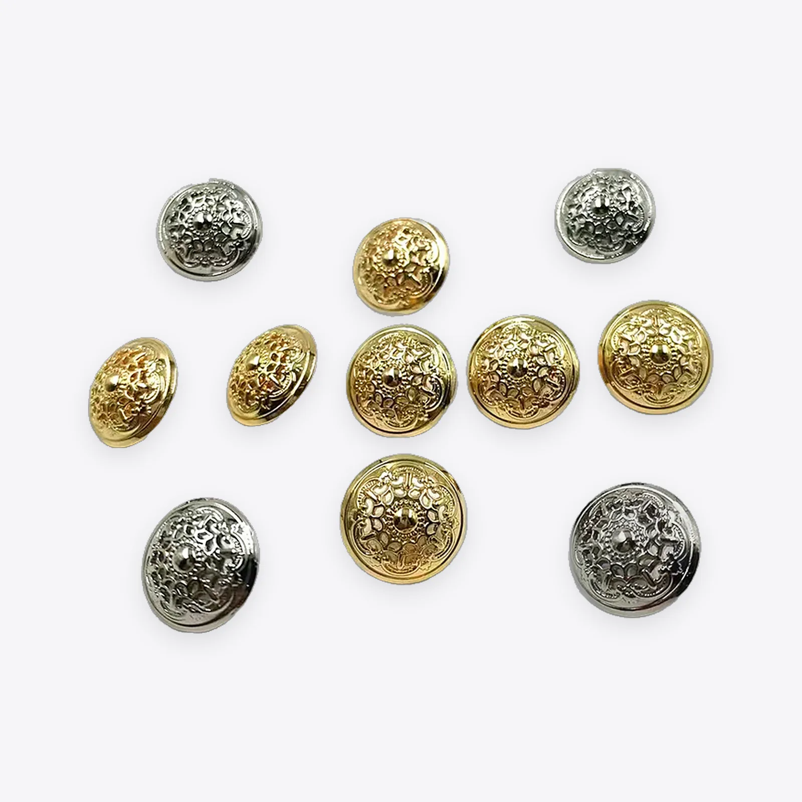 15 mm Zinc Alloy Shank Buttons