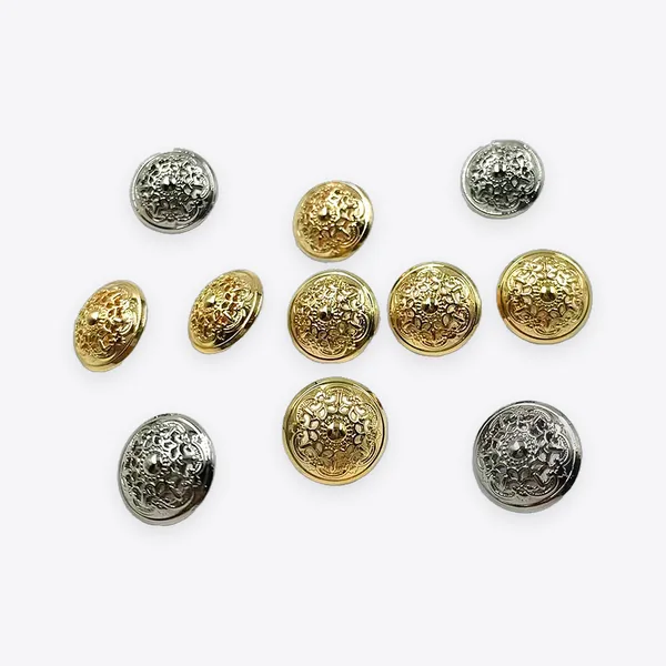 15 mm Zinc Alloy Shank Buttons